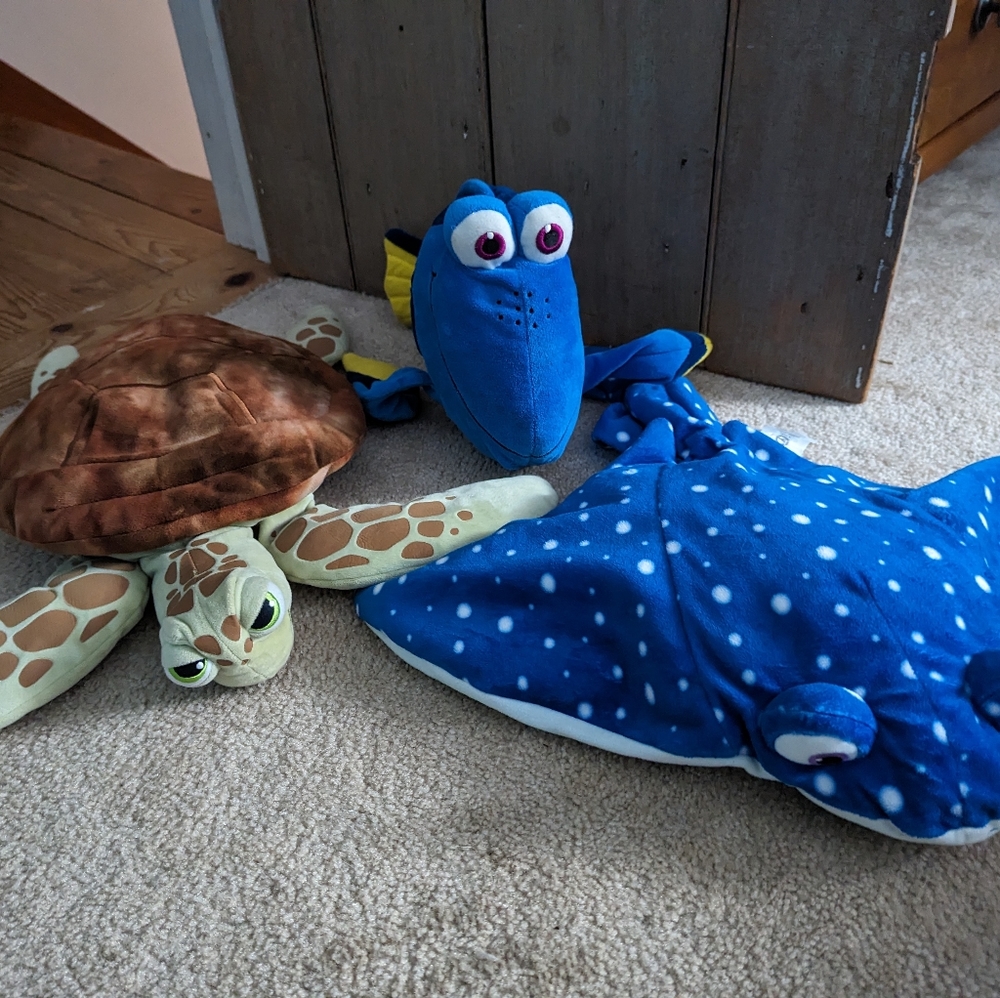 Disney Finding Nemo Plush Lot